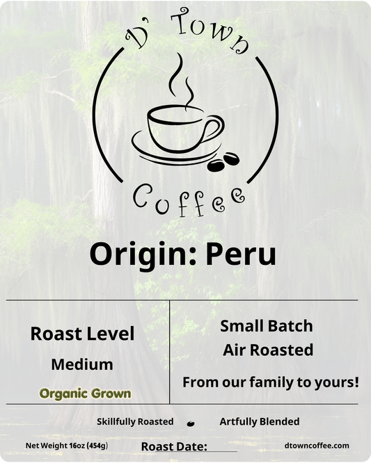Peru, Amazonas (Organic) SWP
